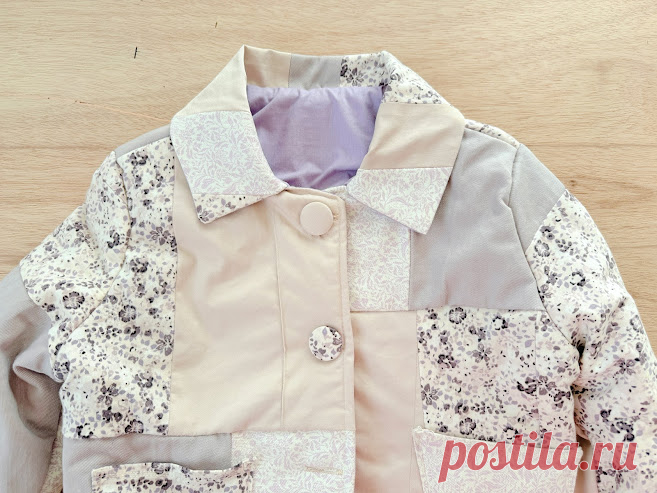 DIY Quilted Jacket Collar: Upcycle Fabric Scraps - Sparrow Refashion: A Blog for Sewing Lovers and DIY Enthusiasts