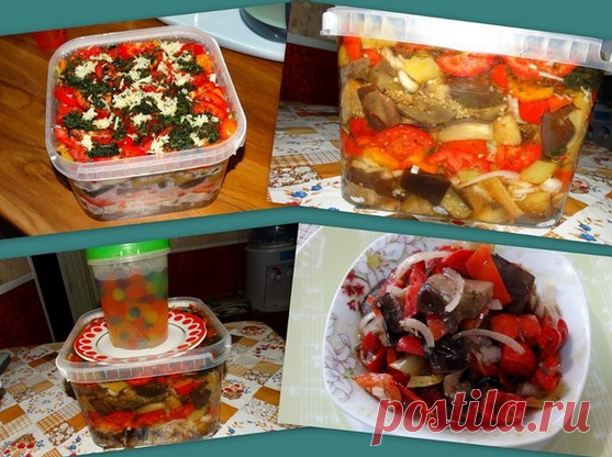Овощная закуска за 8 часов.