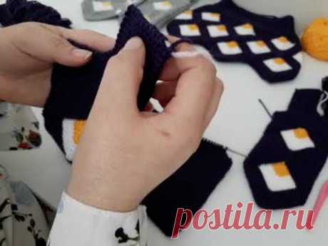 PatchWork bebek yeleği # 2