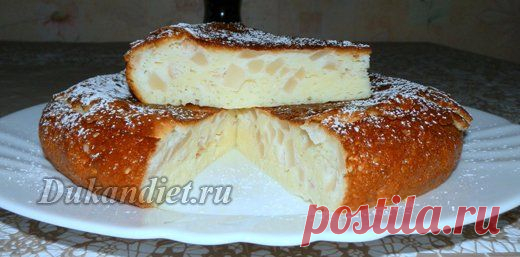 Моя шарлотка в мультиварке | Диета Дюкана