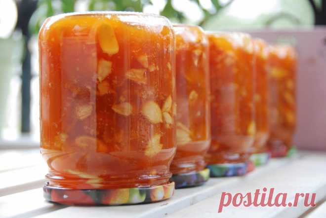Варенье из абрикосов с ядрышками