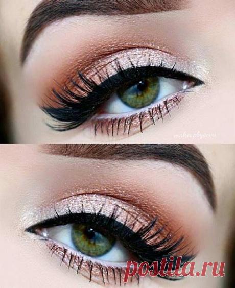31 Pretty Eye Makeup Looks for Green Eyes