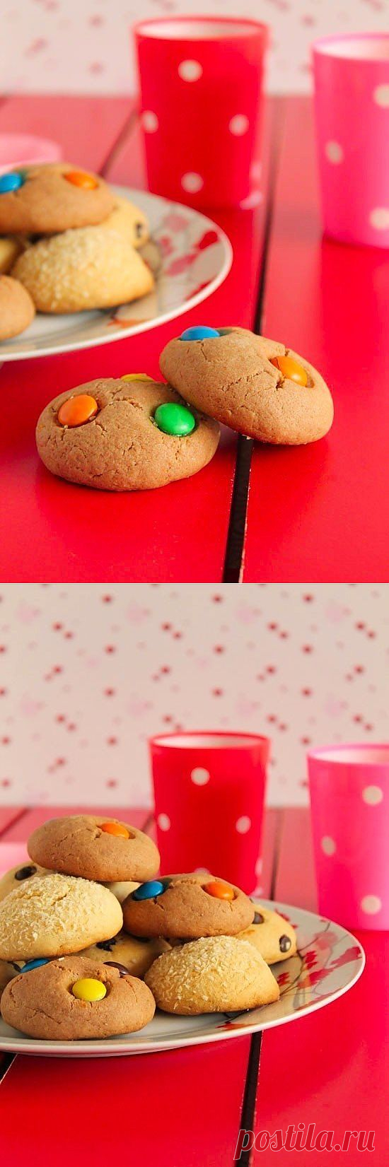 Печенье с M&M's - рецепт и способ приготовления, ингридиенты | sloosh