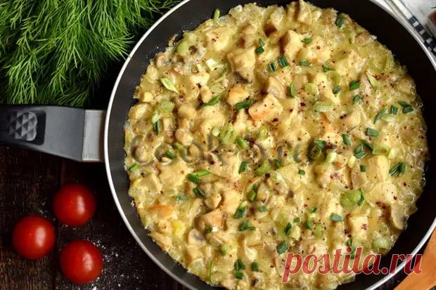 «Сливочная» курица с грибами – просто тает во рту, моего мужа за уши не оттащишь от этого блюда, просит вместо котлет - Будет вкусно - Медиаплатформа МирТесен