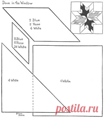 Найдено на сайте 101patchworkpatterns.com.