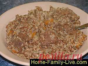 Кулинарные рецепты Гречка с мясом в мультиварке