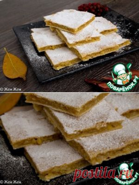 Самый быстрый и простой лимонный пирог - кулинарный рецепт