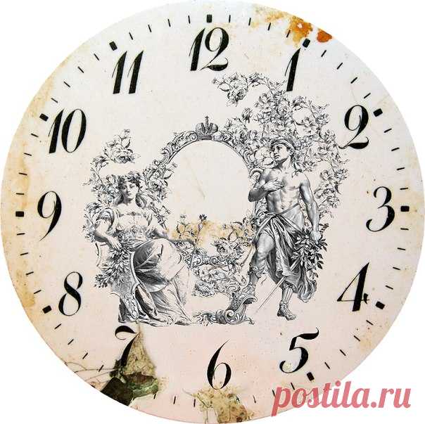 Циферблаты. Картинки для декупажа, скрапа, коллажей и т.д…. (10 фото) | WmnDay.ru - Handmade, фитнес, интерьеры