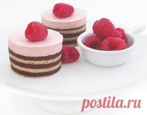 Малиновое пирожное