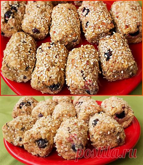 Овсяные батончики домашние