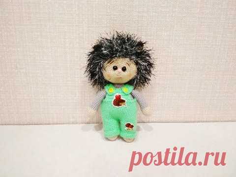 Игрушка амигуруми. Ежик Пшик крючком (Сrochet Hedgehog).