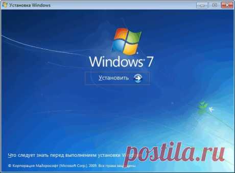 Как переустановить Windows 7 без диска и флешки