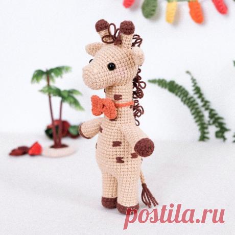 Жирафик из пряжи Жирафик из пряжиАвтор: Марина Чучкалова.