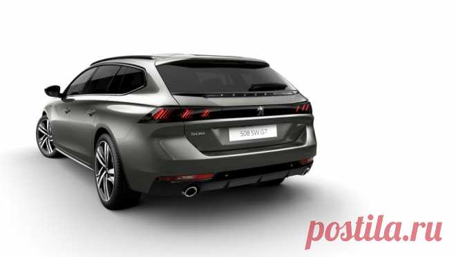 Peugeot 508 становится роскошным универсалом - Top Gear