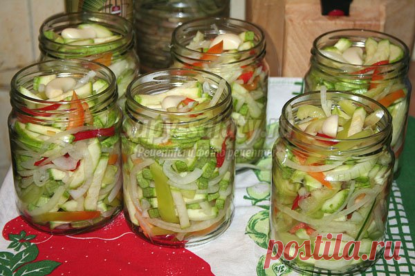 Маринуем на зиму кабачки просто и быстро