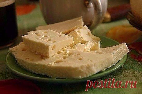 Домашний сыр
Ингредиенты:
-1 литр молока
-1 ст.л.соли
-200-300 г. сметаны
-3 яйца
Приготовление:
1. Молоко ставим кипятить, посолив его. 
2. В это время взбиваем сметану с яйцами. 
3. Как молоко закипит, добавляете сметанную смесь и помешивая кипятите около 5 мин. как только масса отделиться от сыворотки, откидываем эту массу на ситечко.(У меня сита металлического не было,использовала марлю). 
4. Даем полностью стечь жидкости. Через несколько часов можно есть!