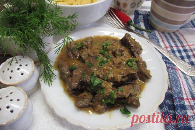 Блюда из говяжьей печени - 20 быстрых и вкусных рецептов