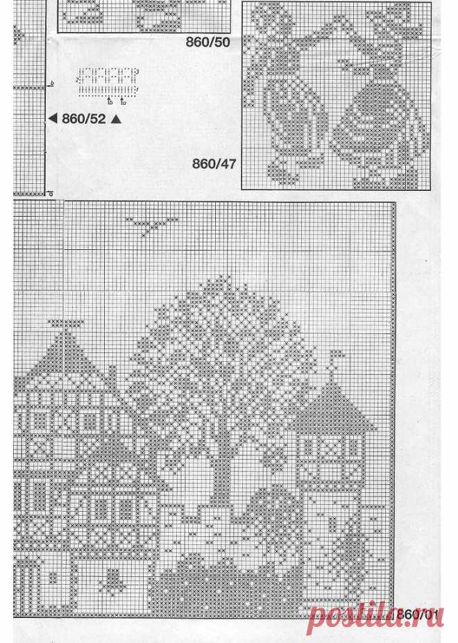 Альбом«Burda special E860/1983 Filet au crochet 4»