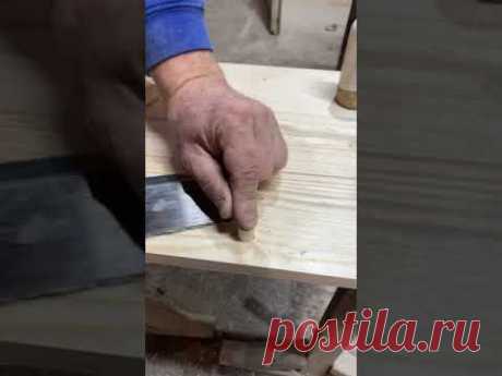Perfect Woodworking Tips. Knot Filling #diy #tools #woodworking #tips #shorts #woodwork