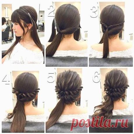 Fashionable Braid Hairstyle for Shoulder Length Hair
