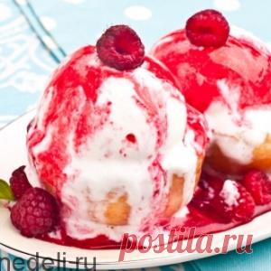 Вкуснейший десерт «Персики Мельба»