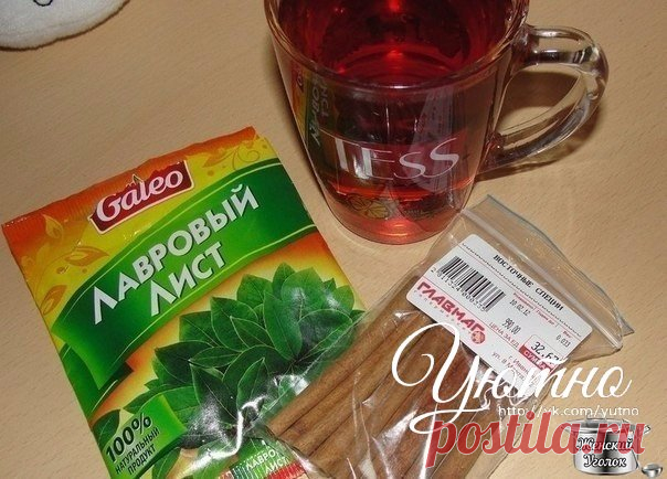 Чай с корицей и лавровым листом поможет похудеть