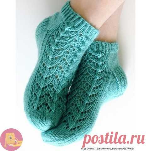 Красивые, теплые, уютные носочки — Сделай сам, идеи для творчества - DIY Ideas