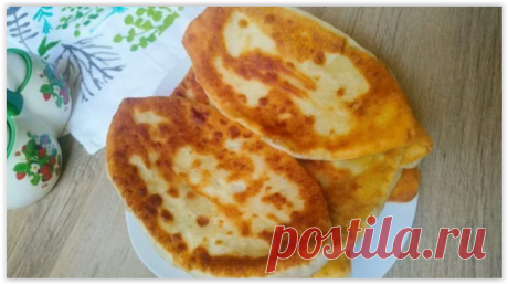 «Картофельные лапти» - вкусные тонкие пирожки