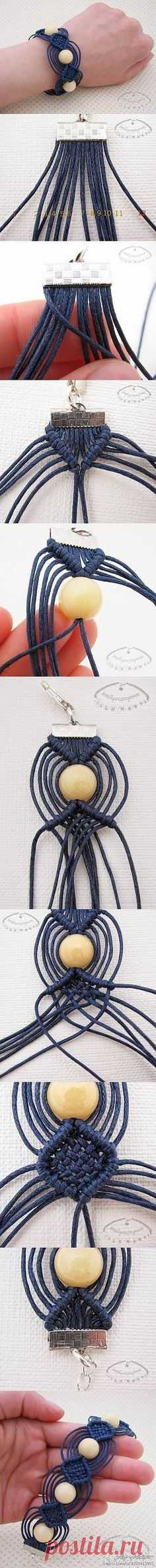 Leather and rings braided Bracelet | Bracelets