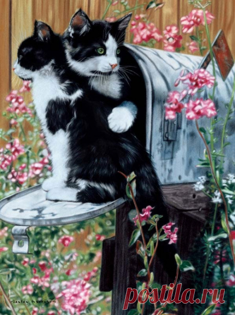 Художник-анималист Persis Clayton Weirs (98 работ) » Картины, художники, фотографы на Nevsepic