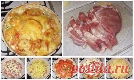 Как приготовить тушеное мясо под сыром - рецепт, ингридиенты и фотографии