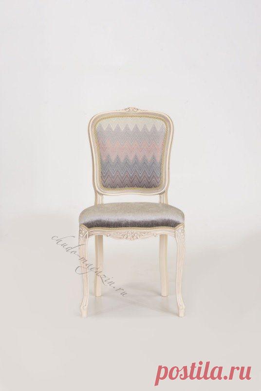 Стул из массива бука с резьбой на изогнутых ножках (Дебора) купить по цене 26 730 руб. в Москве — интернет магазин chudo-magazin.ru