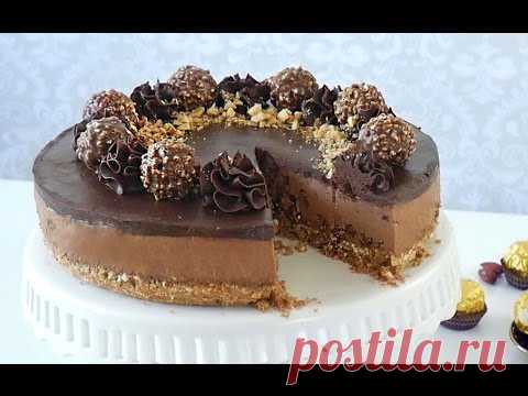 Муссовый торт без выпечки Ферреро Роше