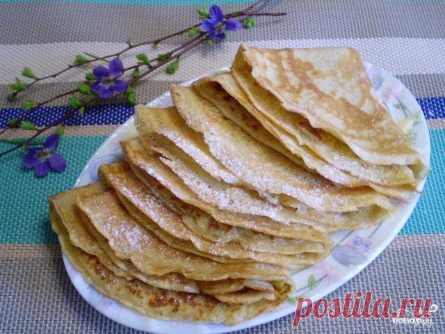 Диетические блины - 39 золотых рецептов!