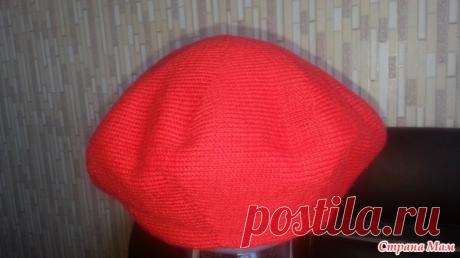 Берет "классика" - В.Г.У. - Вязаные Головные Уборы - Страна Мам