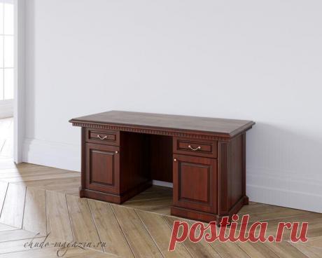 Стол тумба деревянный из массива дуба цвета вишня купить по цене купить по цене 120 330 руб. в Москве — интернет магазин chudo-magazin.ru