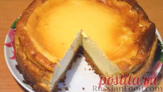 Рецепт: Творожный чизкейк со сгущенкой на RussianFood.com
