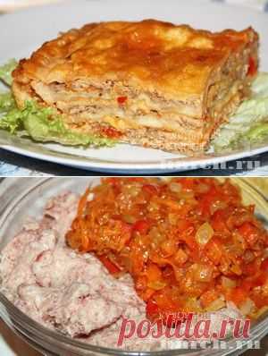 Лазанья в лаваше - Простые рецепты Овкусе.ру