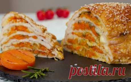 Нежная и сочная куриная грудка с сыром. Такая вкуснятина, что оторваться невозможно!
