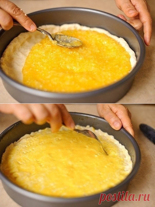 Лимонный очень нежный пирог