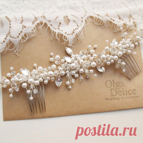 Гребень для невесты Лены #olgadelice )))