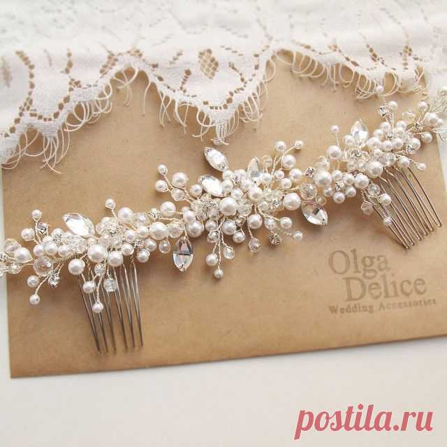 Гребень для невесты Лены #olgadelice )))