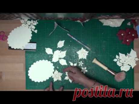 Spellbinders Poinsettia Flowers (card-making-magic.com)