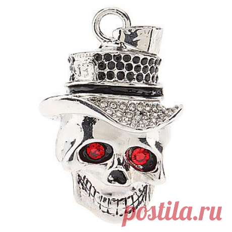 EUR € 15.63 - 8GB Металл Череп 4 Подвеска USB 2.0 Flash Drive, Бесплатная доставка на все электронные новинки!