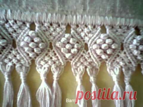 Artetramas Artesanato - Macramé em Toalhas