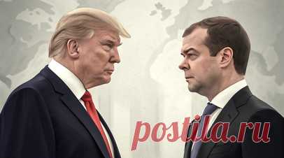 Трамп нагрубил Медведеву в ответ на его комментарии об ультиматуме США по Украине. Американский лидер Дональд Трамп нагрубил зампреду Совбеза России Дмитрию Медведеву в ответ на его комментарии об ультиматуме США по Украине. Читать далее