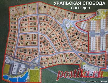 ЗЕМЕЛЬНЫЕ УЧАСТКИ - ФОТОГРАФИИ ПОСЕЛКА - Уральская слобода-родовое поселение-фамильное гнездо