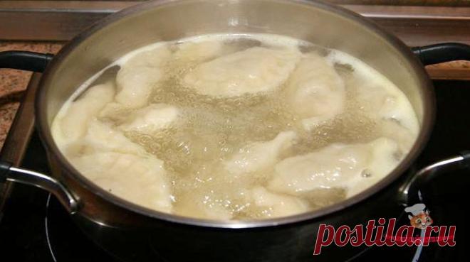 Вареники с капустой и мясом 