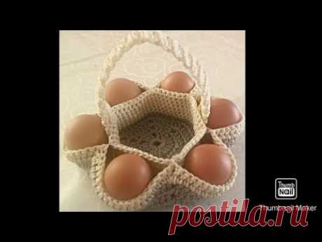 How to crochet Easter basket