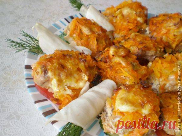 Бутерброды с запеченной рыбой / Рецепты с фото